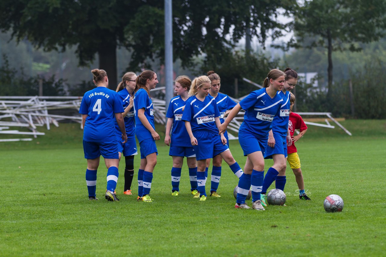 Bild 90 - B-Juniorinnen FSG BraWie 08 - JSG Sandesneben : Ergebnis: 2:0